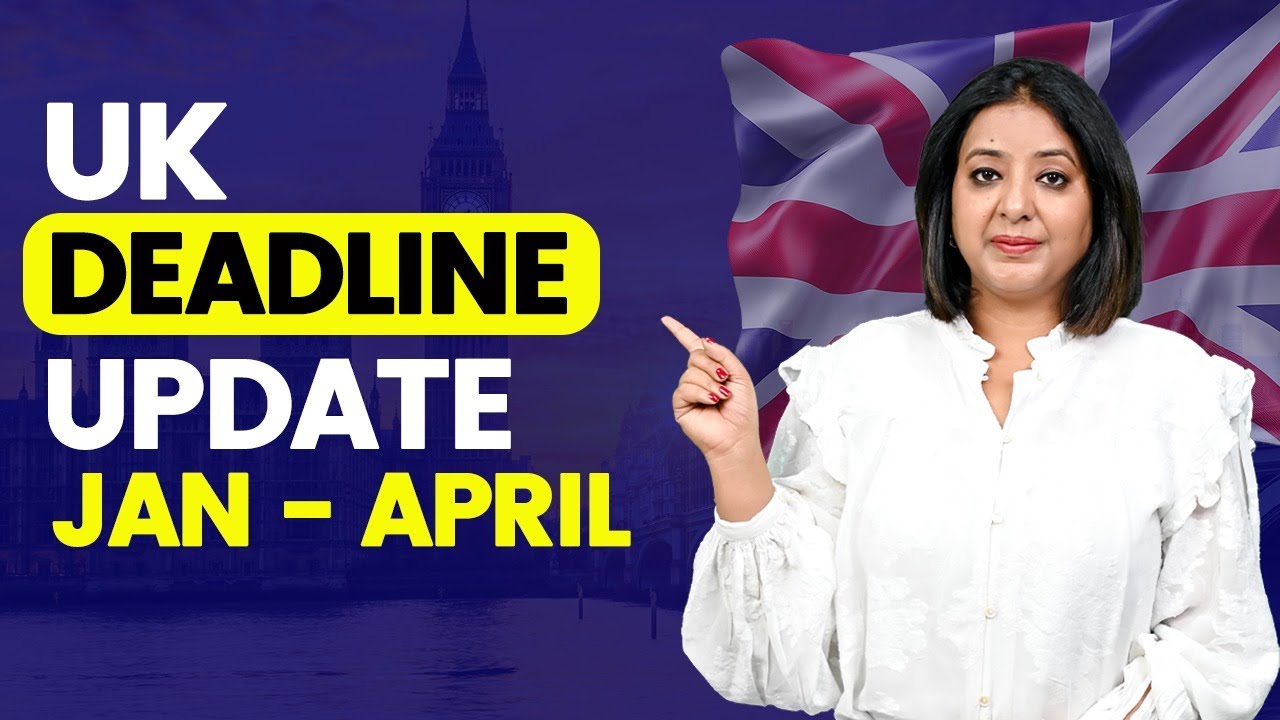 Uk 🇬🇧 DEADLINE UPDATE FOR JAN - APRIL | STUDY VISA UPDATES 2025 |  USA CANADA UK | THE VISA OFFIC
