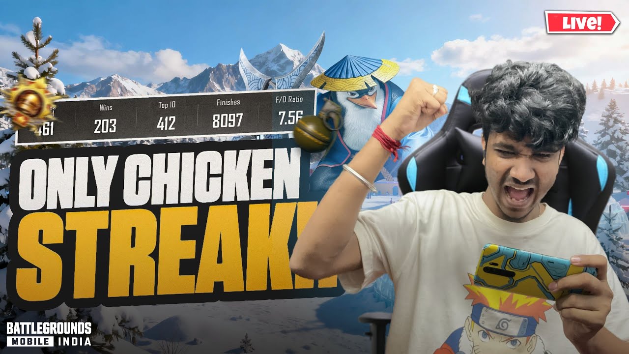 CUSTOM ROOM 1v1 TDM | 🤯 CHICKEN DINNER EVERY GAME? | ROAD TO CONQUEROR