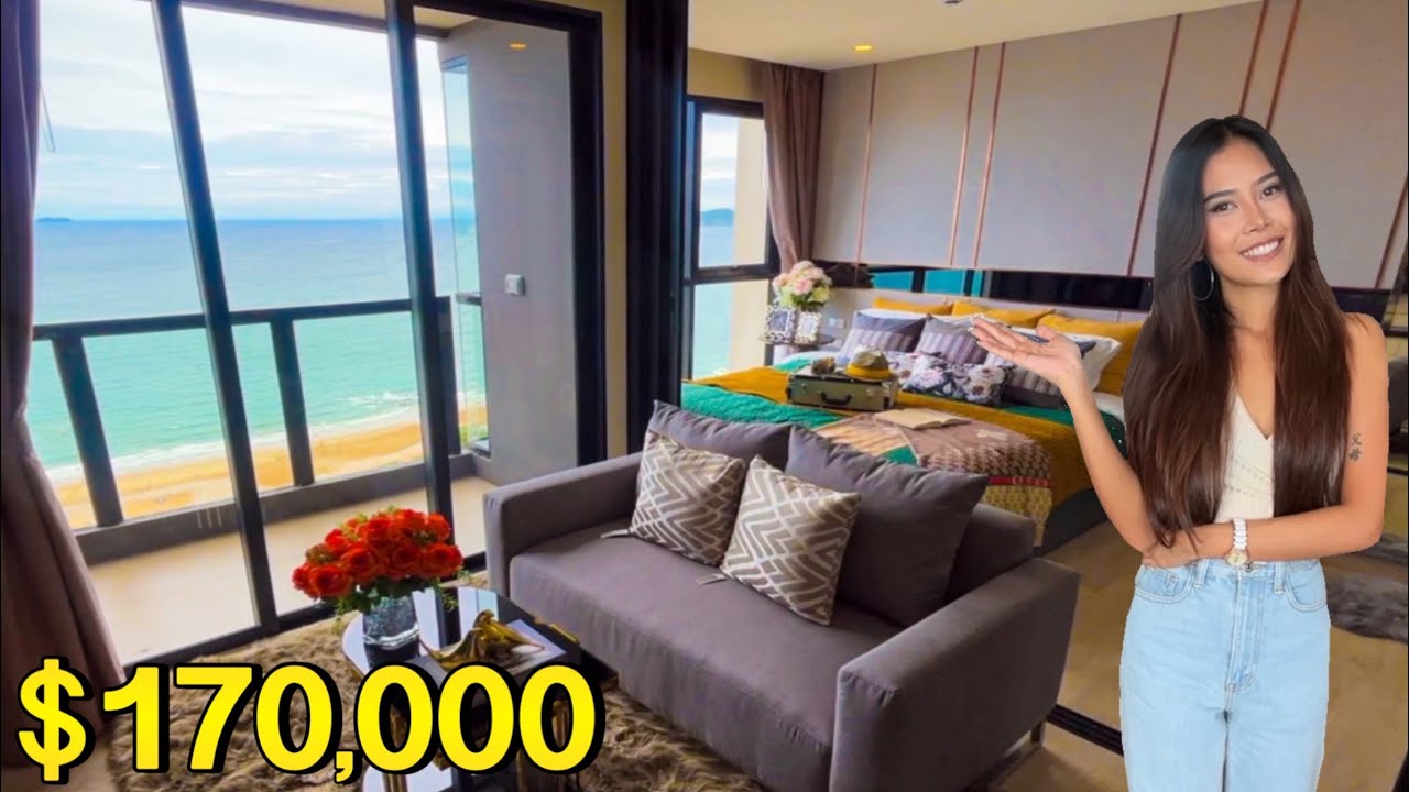 $170,000 (6 млн бат) Квартира в Южной Паттайе, всего в 300 метрах от пляжа