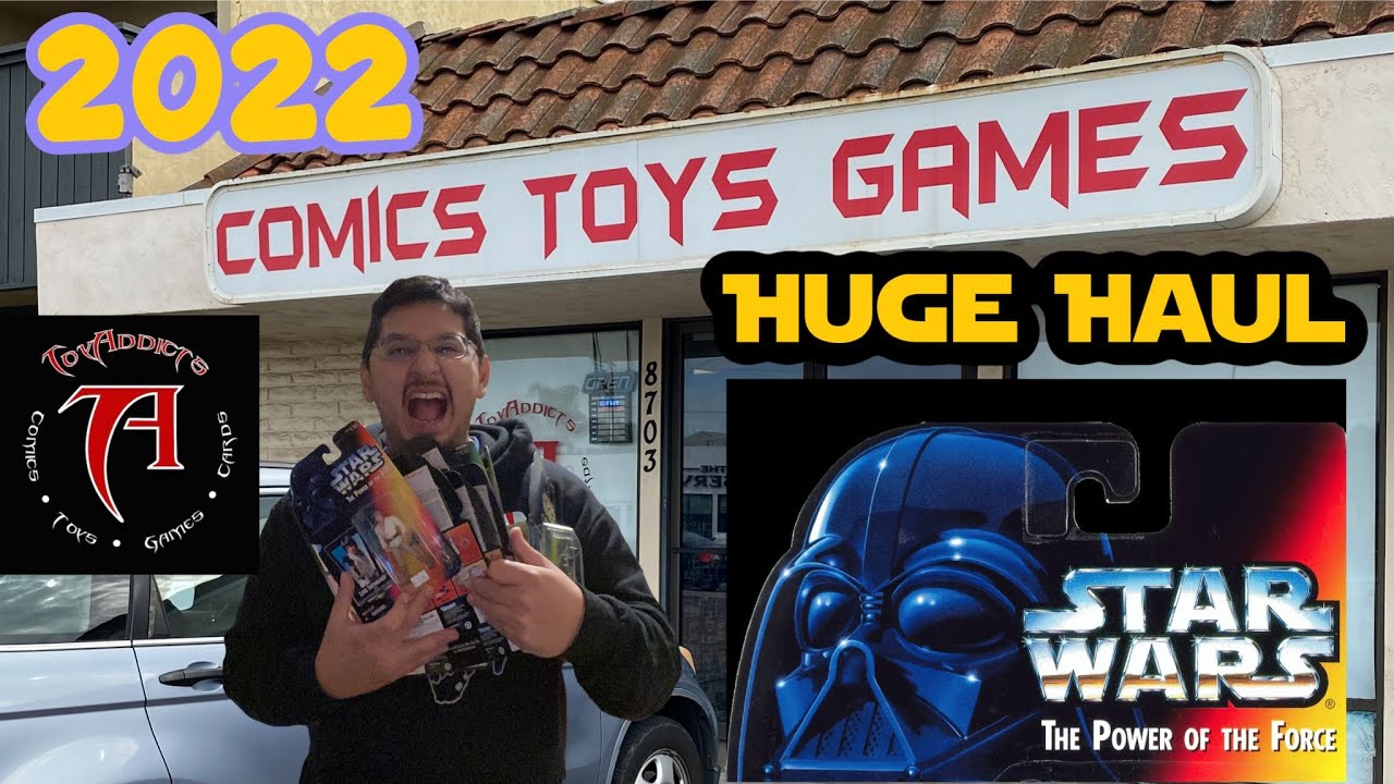 I Bought ALL The Star Wars Power of the Force @ The Toy Addicts | Toy Hunting toy hunt