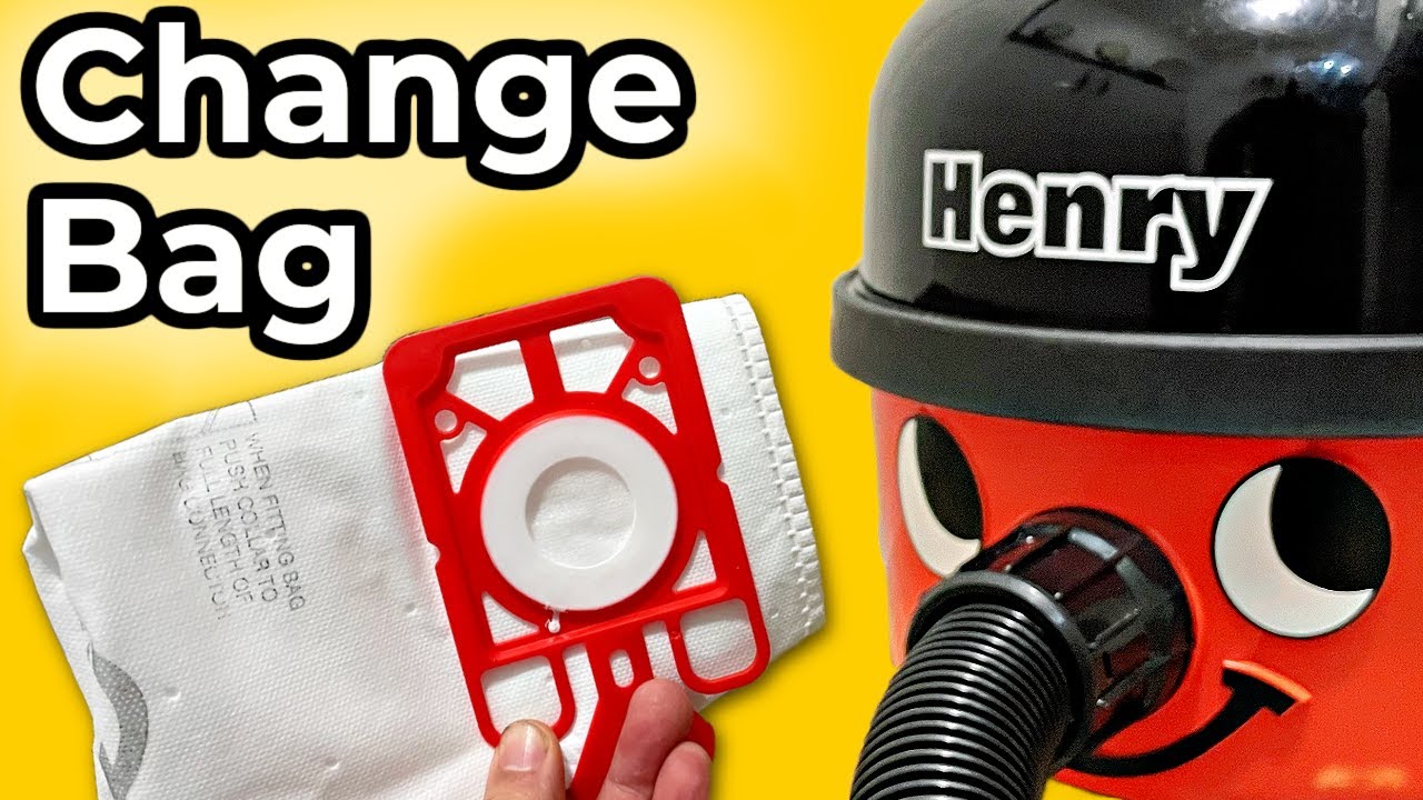 How To Change Henry Hoover Bag.. No Mess | 60 Second How to Guide