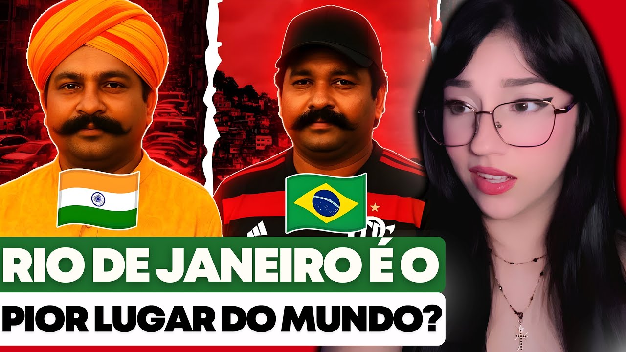 REACT |  RIO DE JANEIRO, A ÍNDIA BRASILEIRA 🤢 - RAFUX