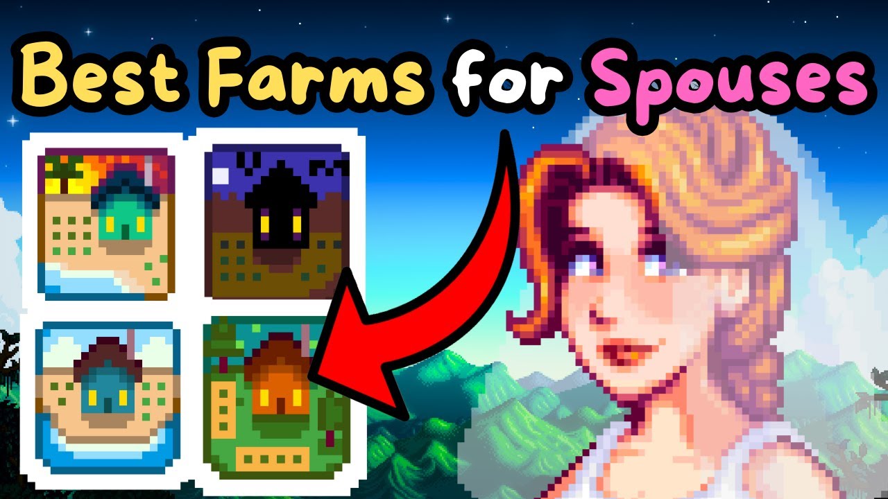 The PERFECT Farms for Each Spouse || Stardew Valley 1.6 Lore and Theory