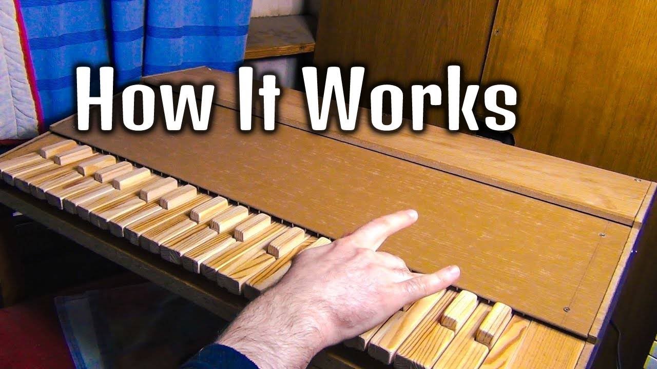 Laser Piano DIY - Homemade Musical Instrument