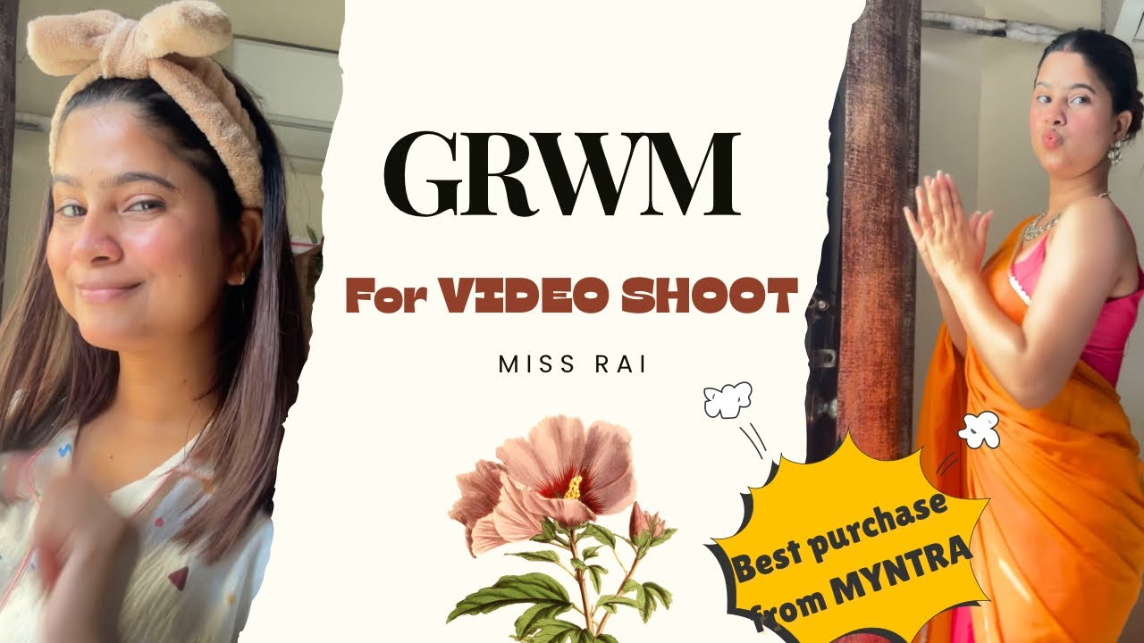 GRWM ✨For SHOOT😍| MYNTRA BEST FIND🔥| Miss Rai #grwm #outfit #youtube #viral 