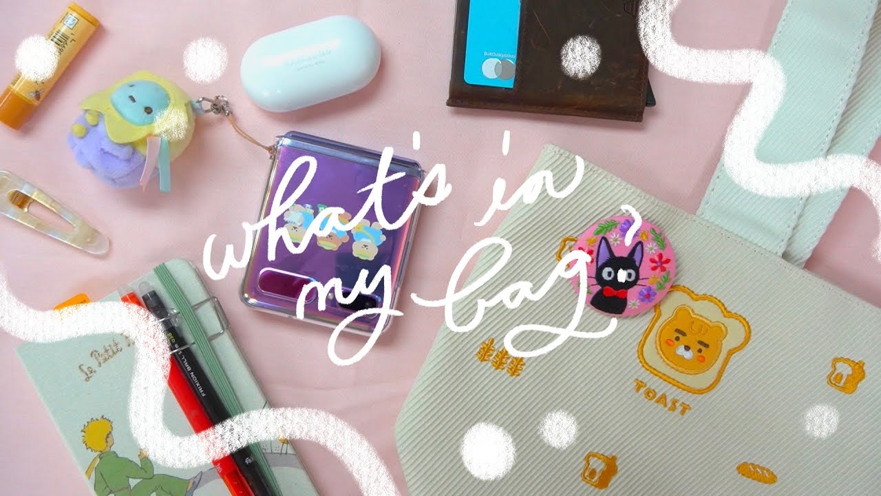 what's in my bag🌷