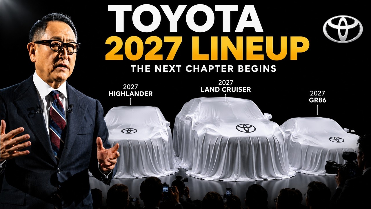 Модельный ряд TOYOTA 2027: 5 новинок, которые РАСКРЫВАЮТ главные перемены в Toyota