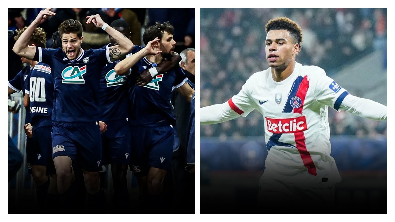 LE PSG SE FAIT PEUR MAIS FINIT PAR S'IMPOSER CONTRE DUNKERQUE | Demi finale de Coupe de France