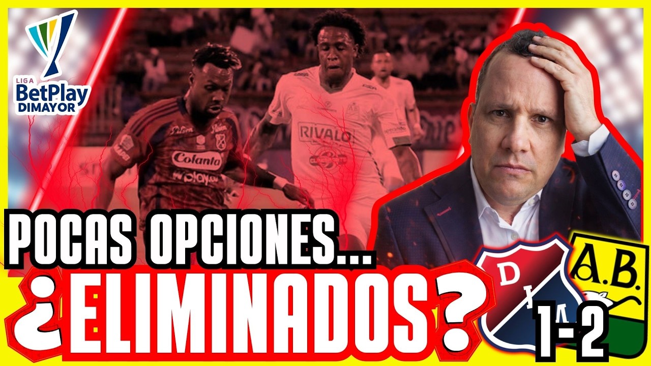 ⚽EL DIM ELIMINADO ? 🟥🟦​ MEDELLÍN (1)🆚(2)BUCARAMANGA ​​​​🟨🟩​ LIGA BETPLAY DIMAYOR 2026 - I
