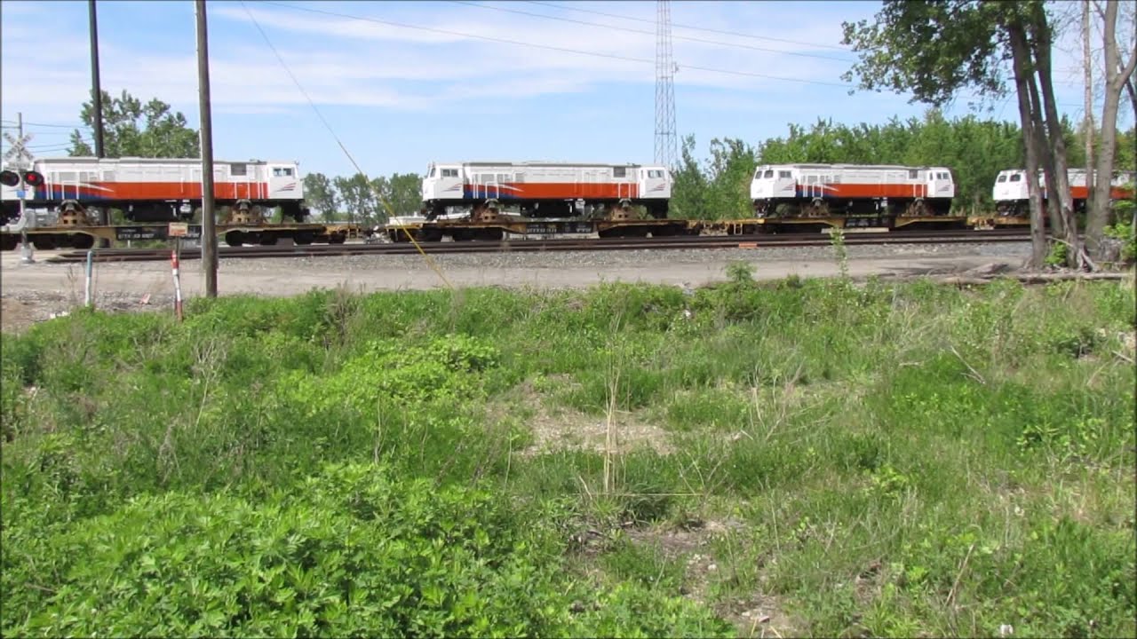 New GE Export Locomotives For The Indonesian Railway  On The CSX Local Erie PA By Jim Gray