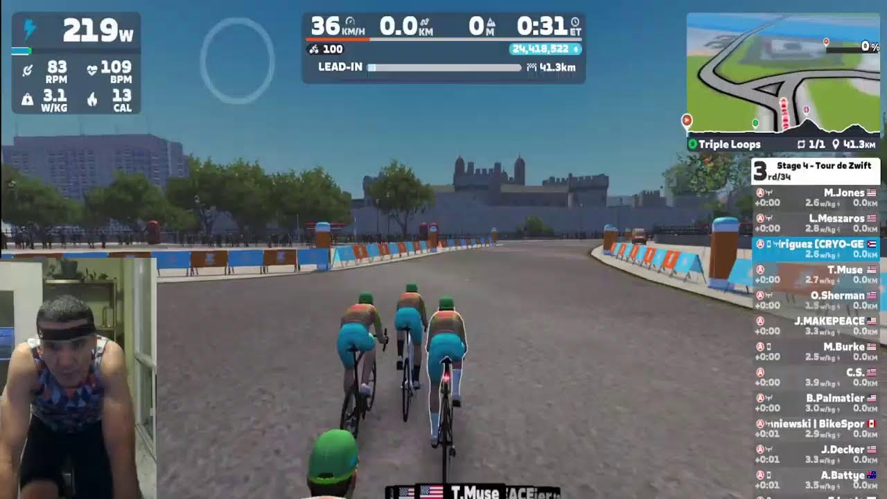 ZWIFT stage 3 group A 🚴‍♂️🚴‍♂️🇨🇺🇨🇦CarlosRodriguez963 Live Stream