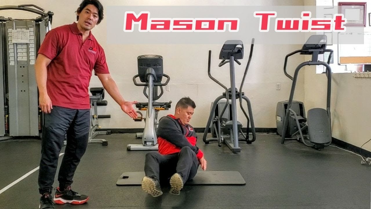 Mason/Russian Twist (core exercise)