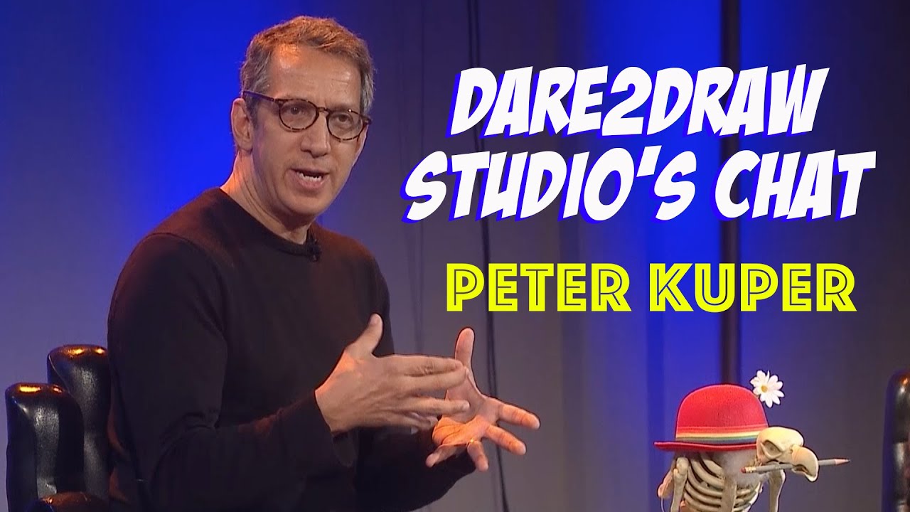 ► Episode 11 - Dare2Draw Chat with Peter Kuper 💣 | Working in Comics