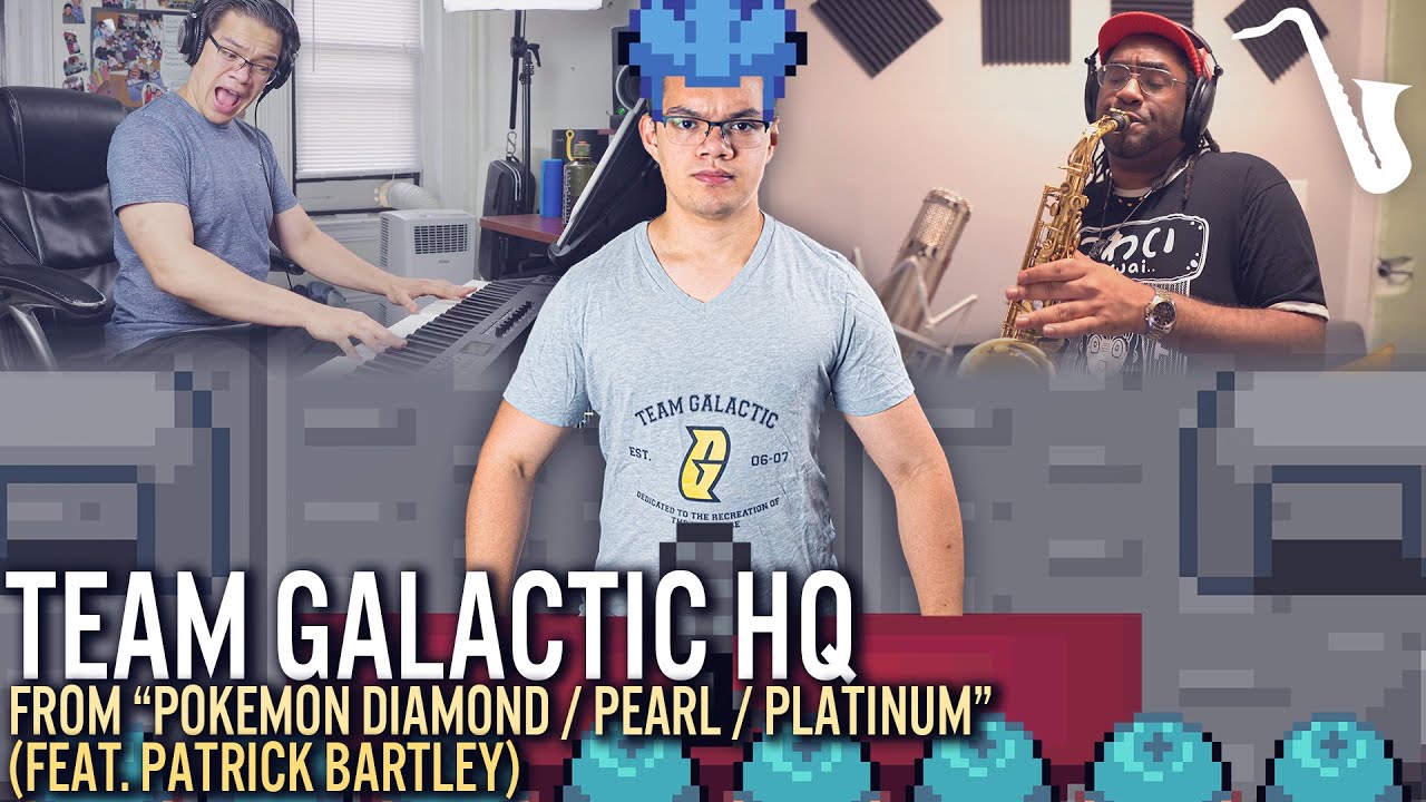 Pokémon DPPt: Team Galactic HQ Jazz Arrangement (feat.@PatrickBartleyMusic ) || insaneintherainmusic