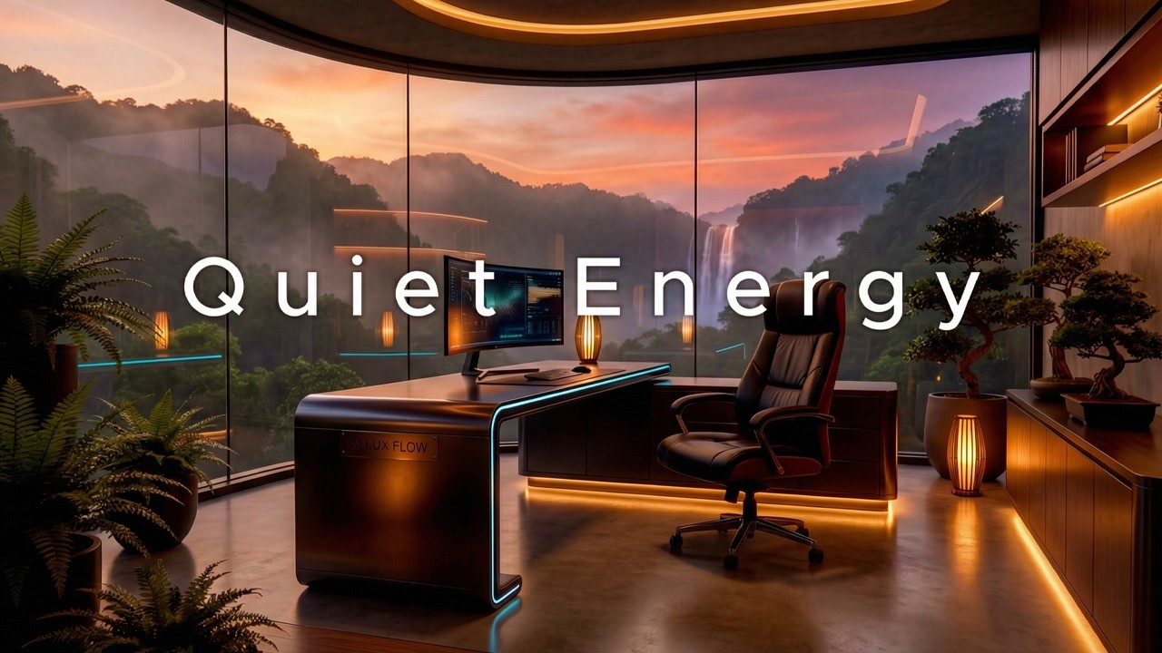 Evening Focus Flow — Cinematic Ambient for Deep Work & Calm Clarity