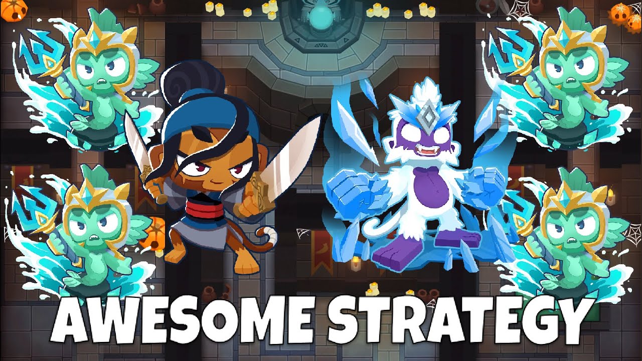 Arctic Knight Spam is OP on Dark Dungeons Chimps | BTD6 Black Border Guide (v51.2)