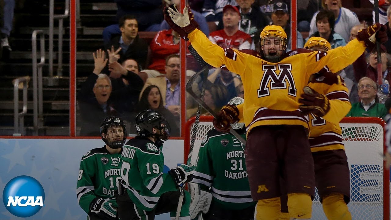 2014 Frozen Four: Justin Holl's buzzer beater sends Minnesota to finals