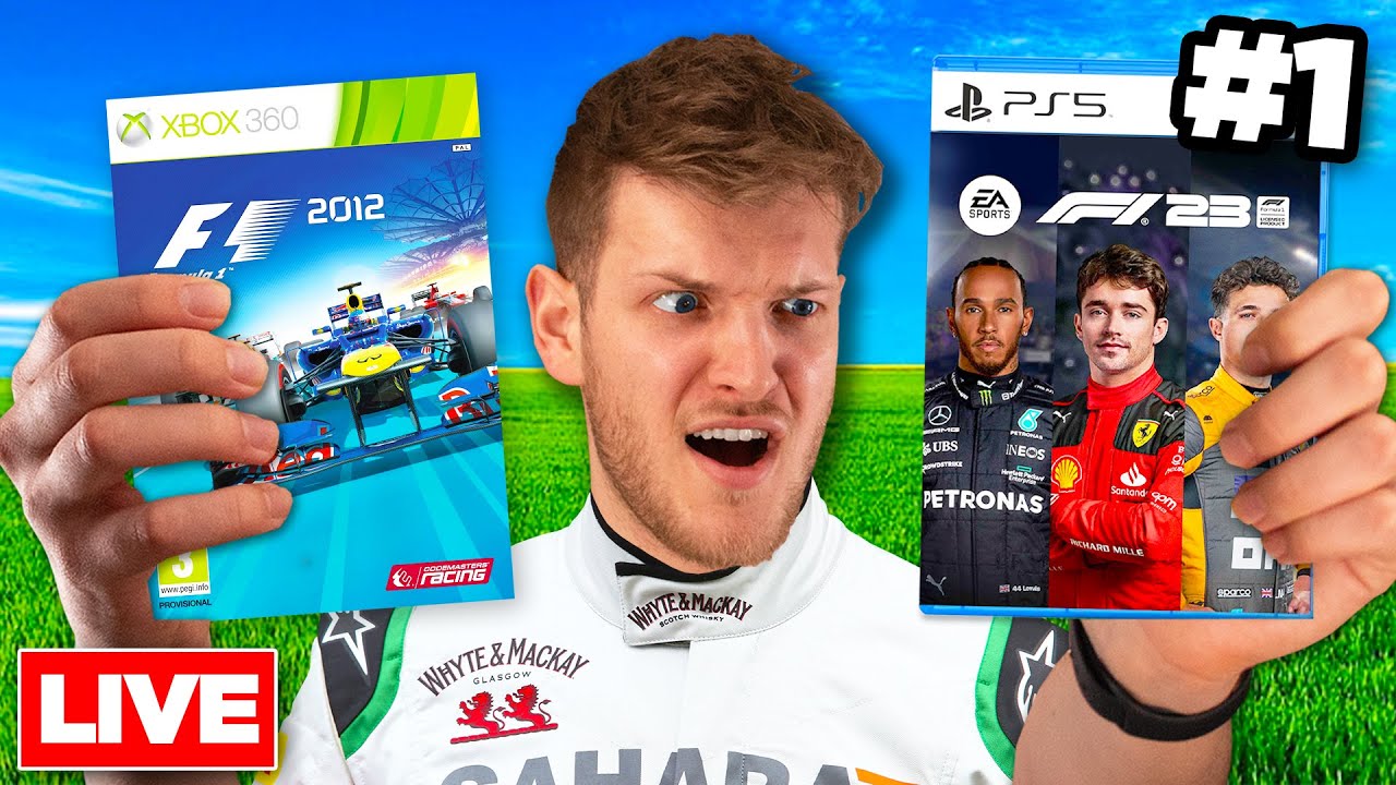 Playing F1 2012 Career Mode Season! Rags To Riches! | LIVE 🔴