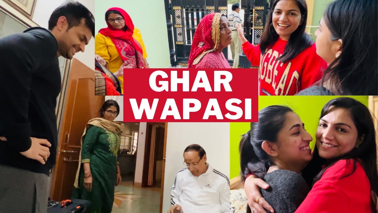 Finally Home 🏠 | Germany To India | India Vlogs - 2