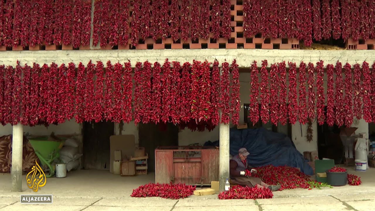 Crvena sela na jugu Srbije: Paprika se suši na suncu i vjetru