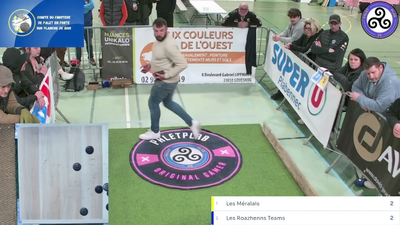 Tournoi Quadrette - 28 février 2026 - finale 4/12 : Les Roazhenn Teams vs Les Méralais