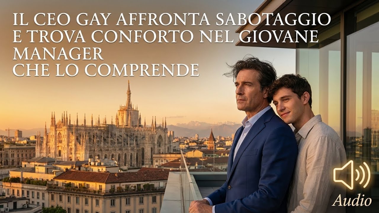 IL CEO GAY AFFRONTA SABOTAGGIO E TROVA CONFORT O NEL GIOVANE MANAGER CHE LO COMPRENDE