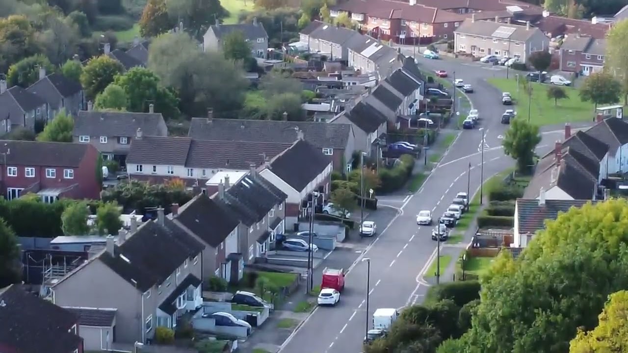 Bristol by drone. Stockwood