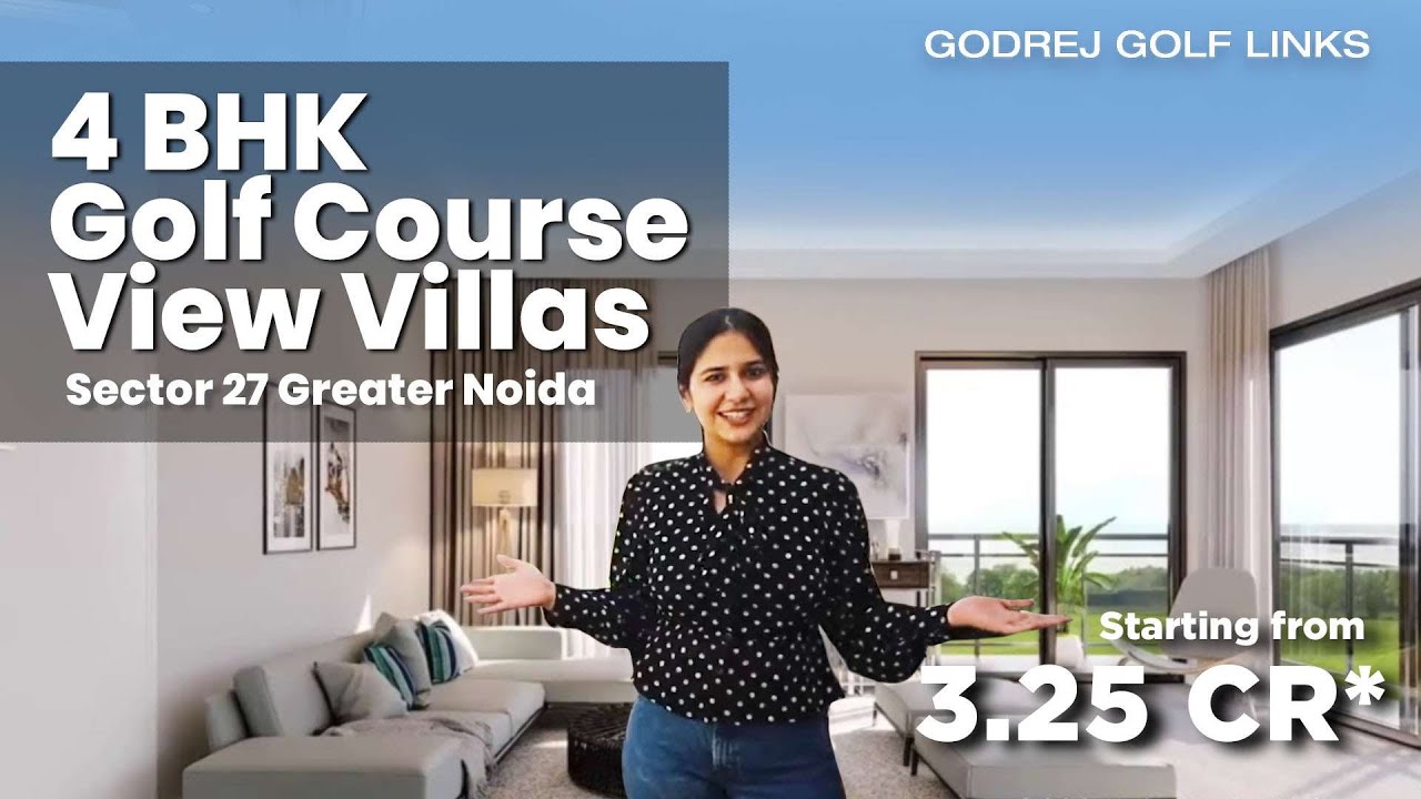 Godrej Golf Links Villas | Sector 27 Greater Noida |  Luxury Villas | Invest Mango #godrejgolflinks