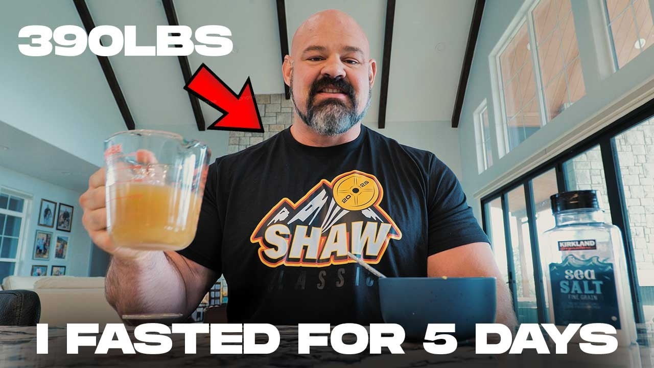 I FASTED FOR 5 DAYS Ft. DEVON LARRATT *EXTREME WEIGHT LOSS*