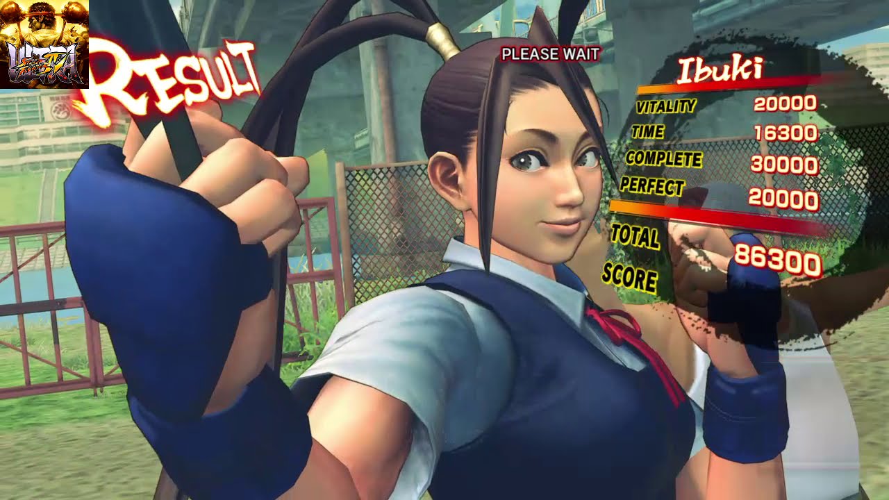 Ultra Street Fighter 4  Ibuki Longplay