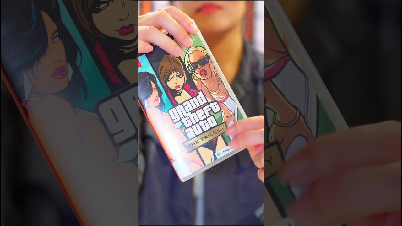 Unboxing Grand Theft Auto The Trilogy 🎮 #asmr #gaming #unboxing #nostalgia