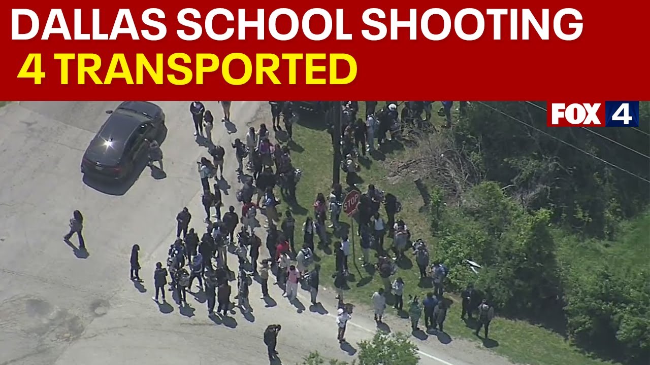 Dallas school shooting: 4 transported to hospital