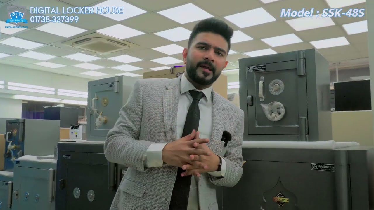 Solid Metal Build Analog Locker | Model-SSK-48S | Digital Locker House