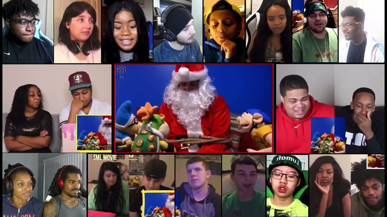 Super version | SML Movie: Jeffy's Bad Christmas | REACTIONS MASHUP (Reaction Mashup Lover Reupload)