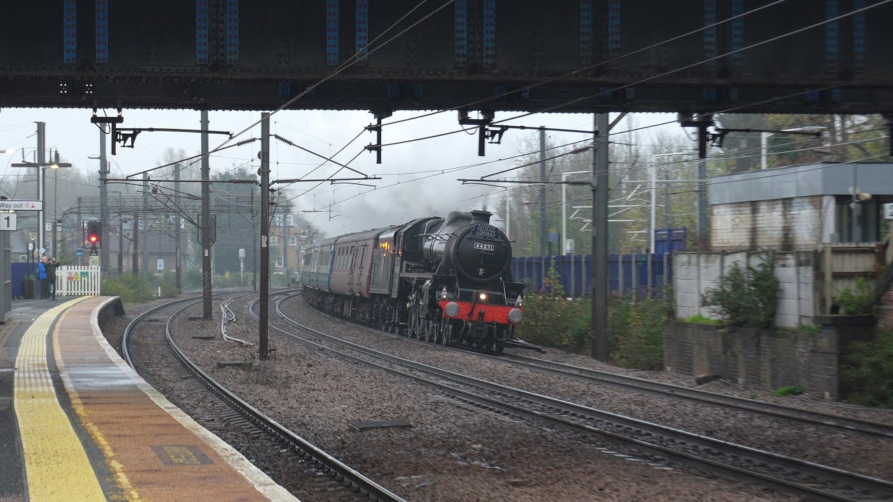 44871 THUNDERS up the Fasts! | Double Railtours at Harringay | 15/11/2025