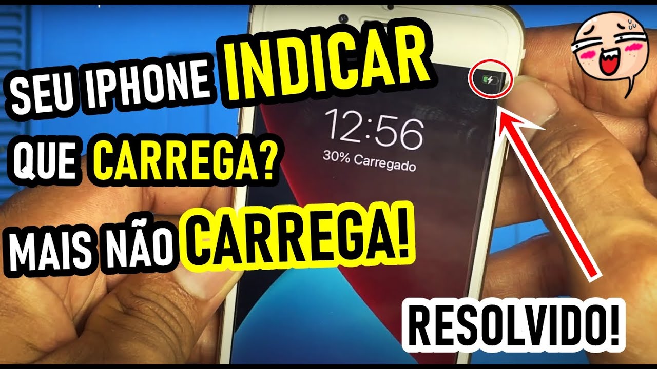 IPHONE 7 NÃO CARREGA, NÃO SOBE CARGA? MAIS INDICA QUE ESTAR CARREGANDO? RESOLVIDO!