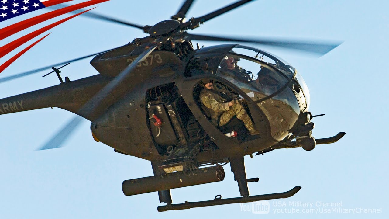 ヘリ操縦のスペシャリスト部隊｢ナイトストーカーズ｣の近接航空支援 - AH-6キラーエッグ(MH-6リトルバード)