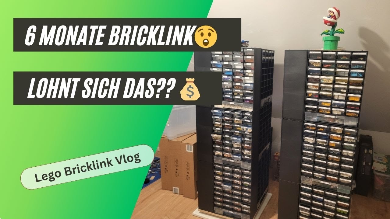 6 Monate Bricklink!! 😲 Meine Umsätze 💰 - Lohnt sich das?  Lego Bricklink Shop KW16 Vlog #28