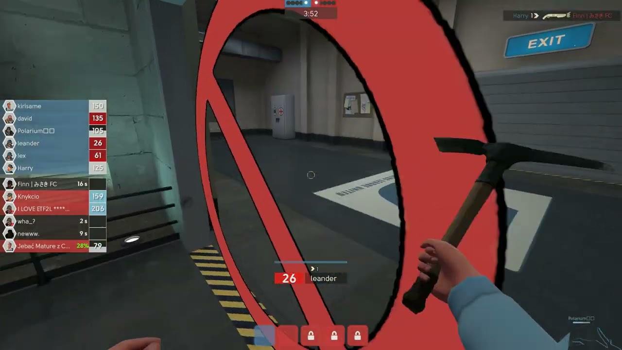 leander (Roamer Soldier) POV - ETF2L 47s Open Quarter Finals -Nervous as Hell vs WWW