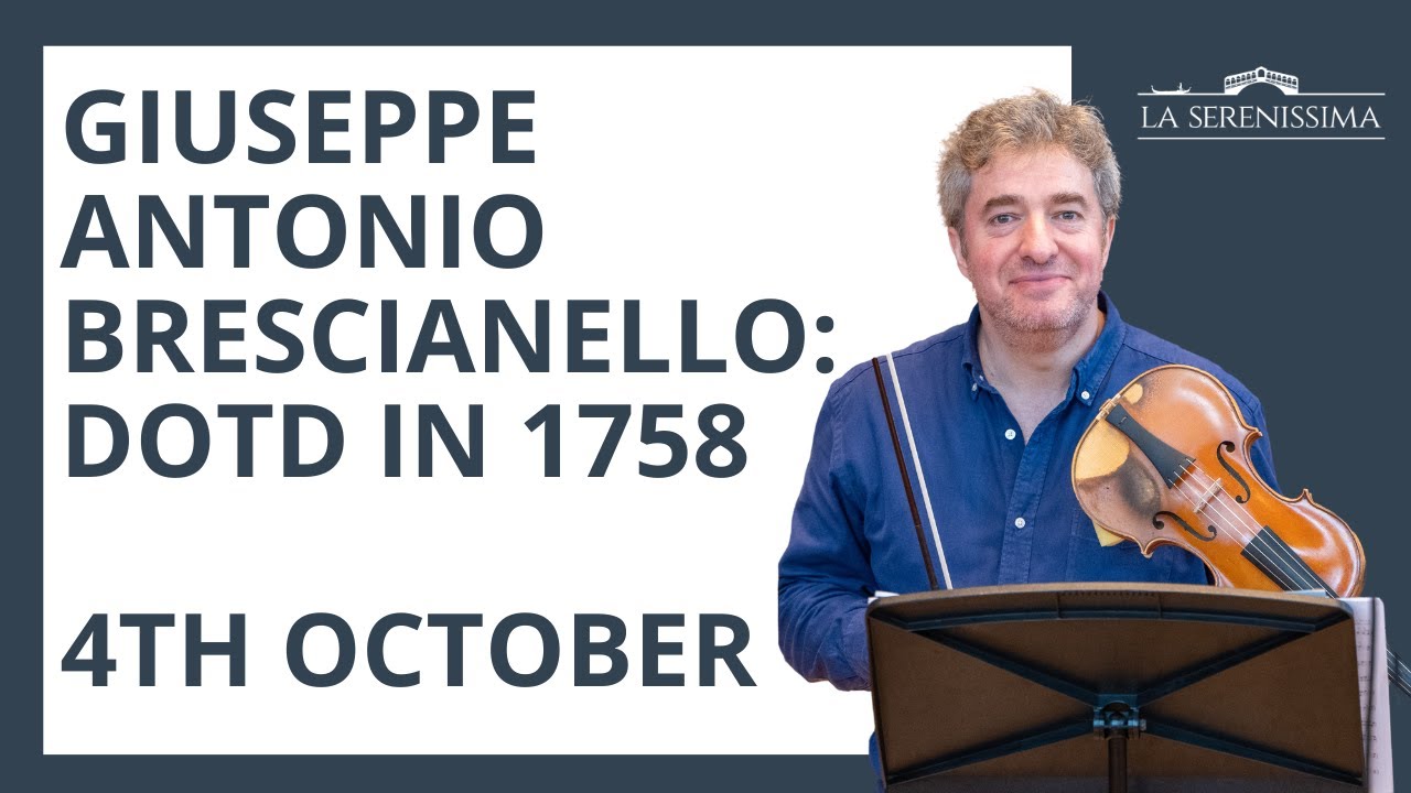 Giuseppe Antonio Brescianello: DOTD in 1758 (4th October)