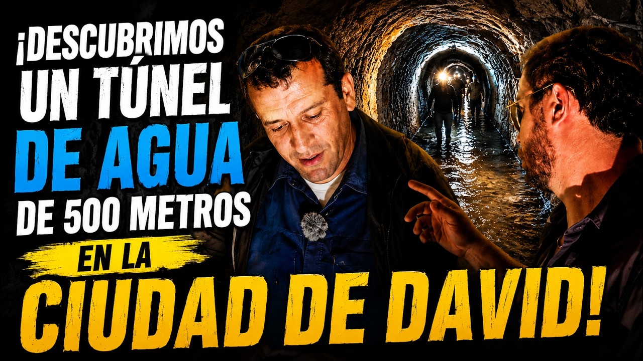 ¡Descubrimos un TÚNEL de agua de 500 metros en la CIUDAD DE DAVID! | Richard Kaufmann