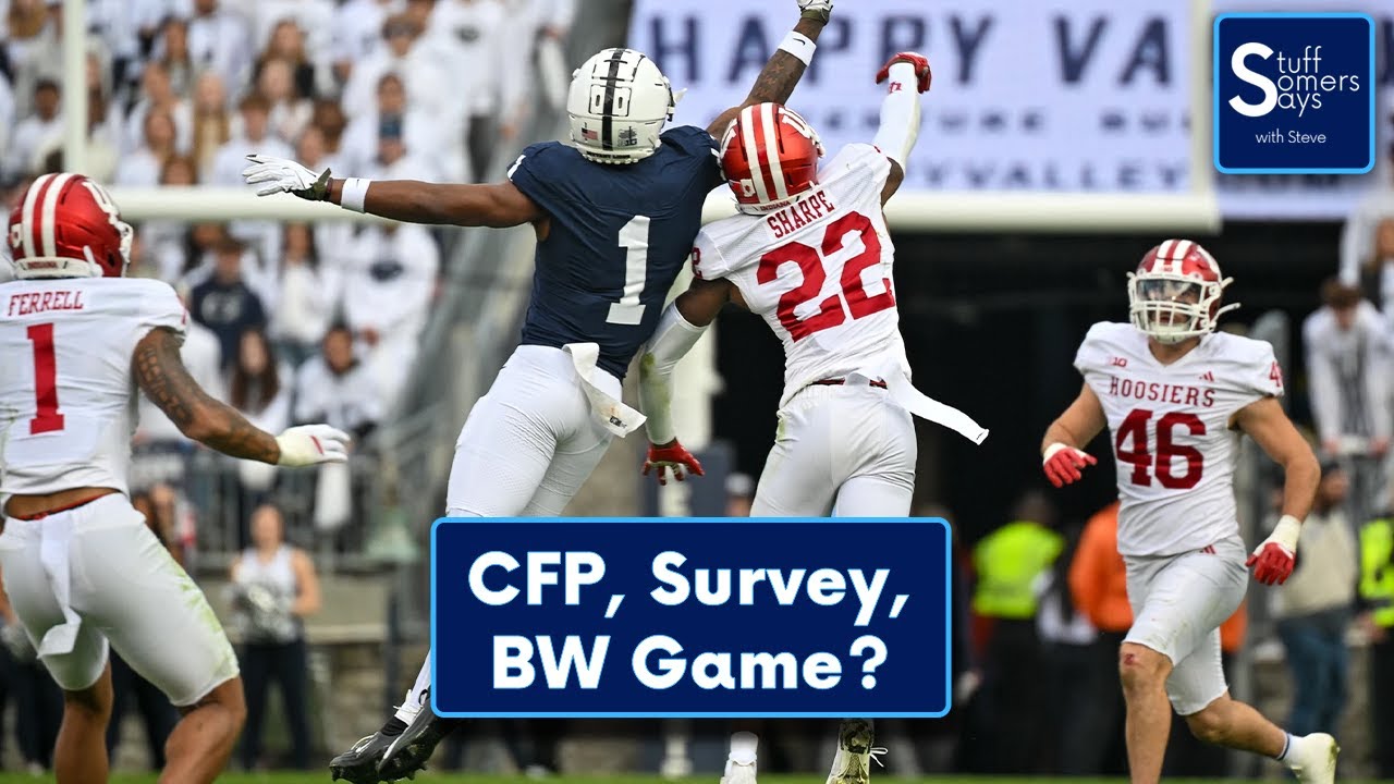 CFP National Title, End of Season Survey, Blue-White Game Future