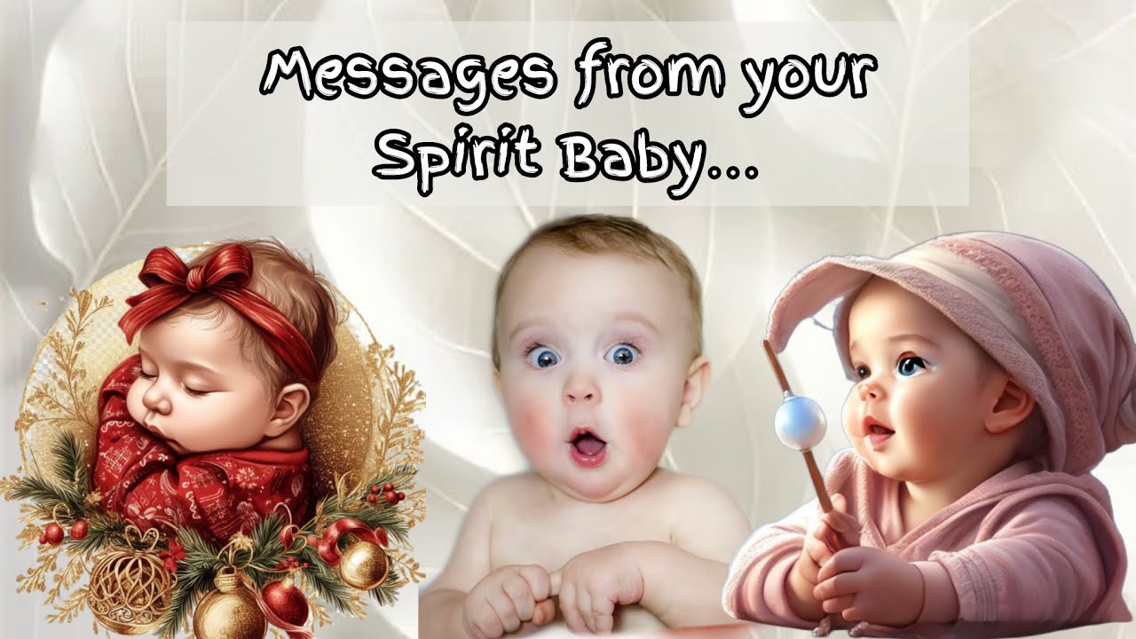 🌈🧚&zwj;♀️Messages from your Spirit Baby 🪽👼 ( Pick A Card )
