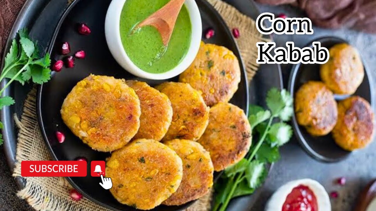Corn Kabab Recipe|Sweet Corn Tikki|How To Make Delicious Bhutte Ke Kabab|Corn Cutlet Recipe|#corn