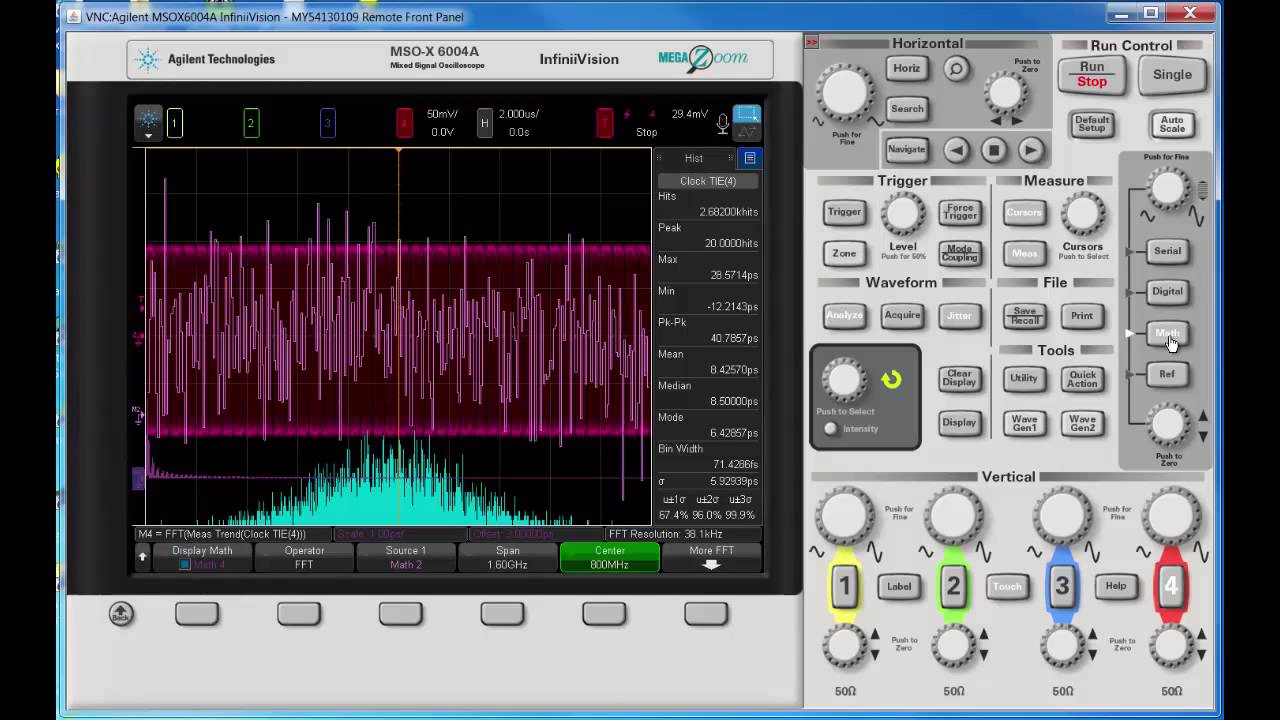 Part 1: Keysight InfiniiVision 6000 X-series Random Jitter demo