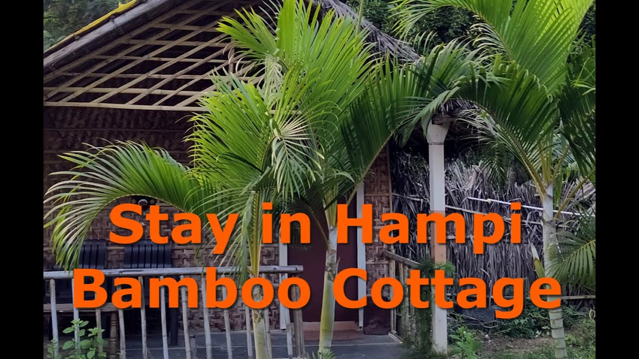 Отдых в Island Vibes Hampi | Бамбуковый коттедж | Отдых на природе | Эко-отдых | Хампи | Поездка ...