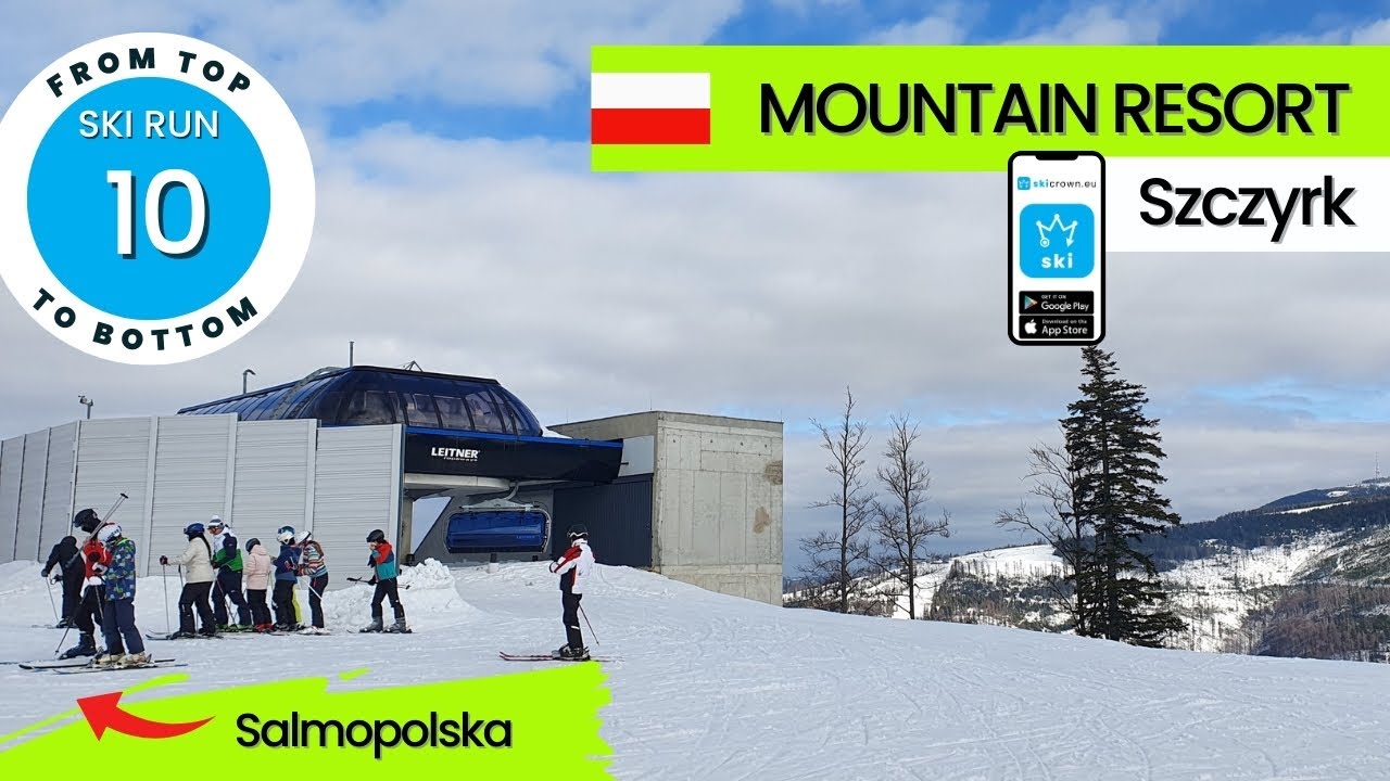 Szczyrk Mountain Resort / trasa 10 - Salmopolska, cały zjazd