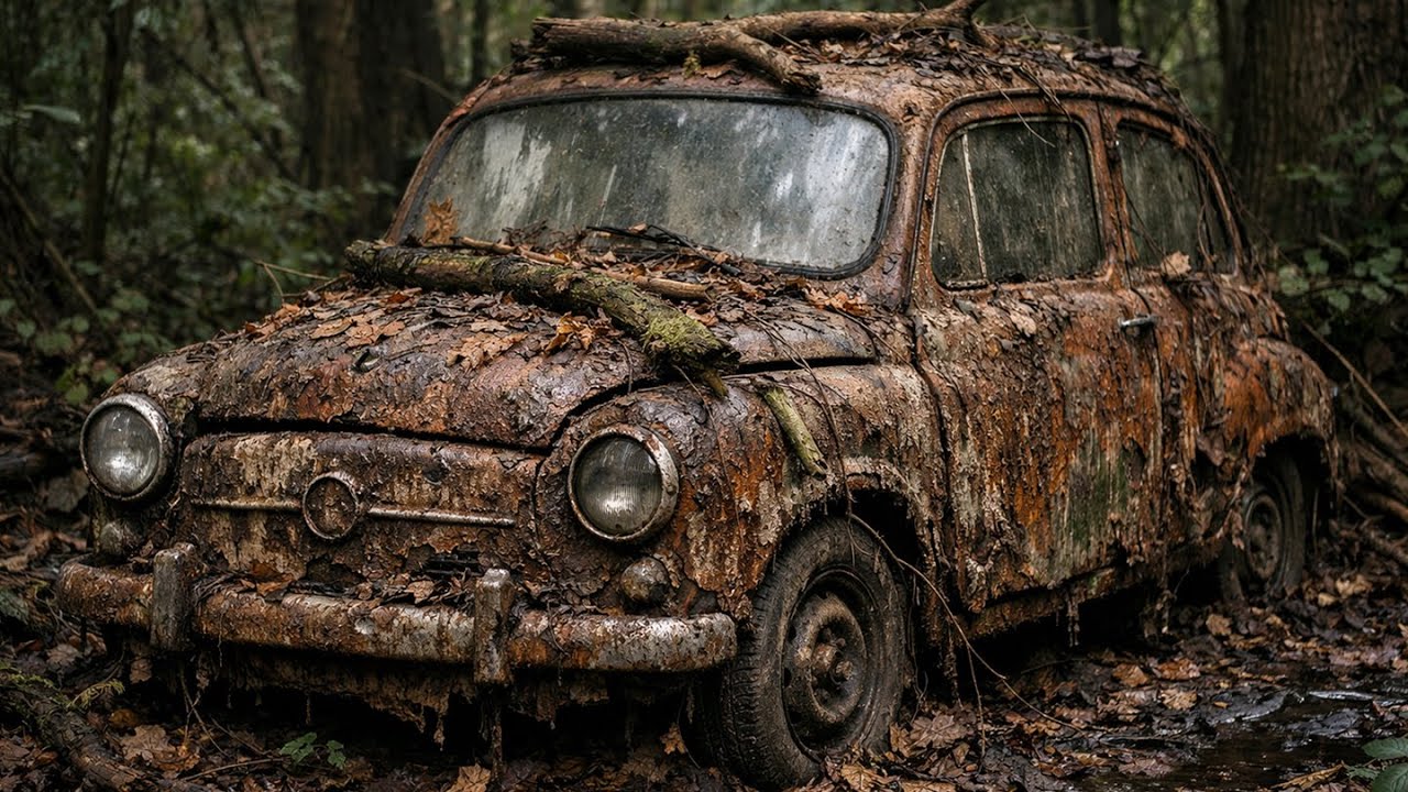 This Abandoned Rusted Fiat 600 Was Left to Die Then This Happened | Complete Rust Repair & Rebuild