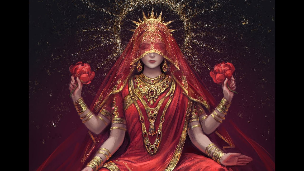Lakshmi - Digital Painting Process By Develv