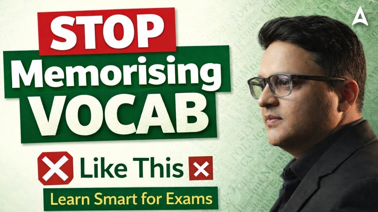 Vocabulary Tricks: Never Forget a Word Again | Bank Exams 2026 | English By Anubhav Sir